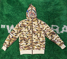 Load image into Gallery viewer, Bape OVO Reversible Set - Red/Brown Camo
