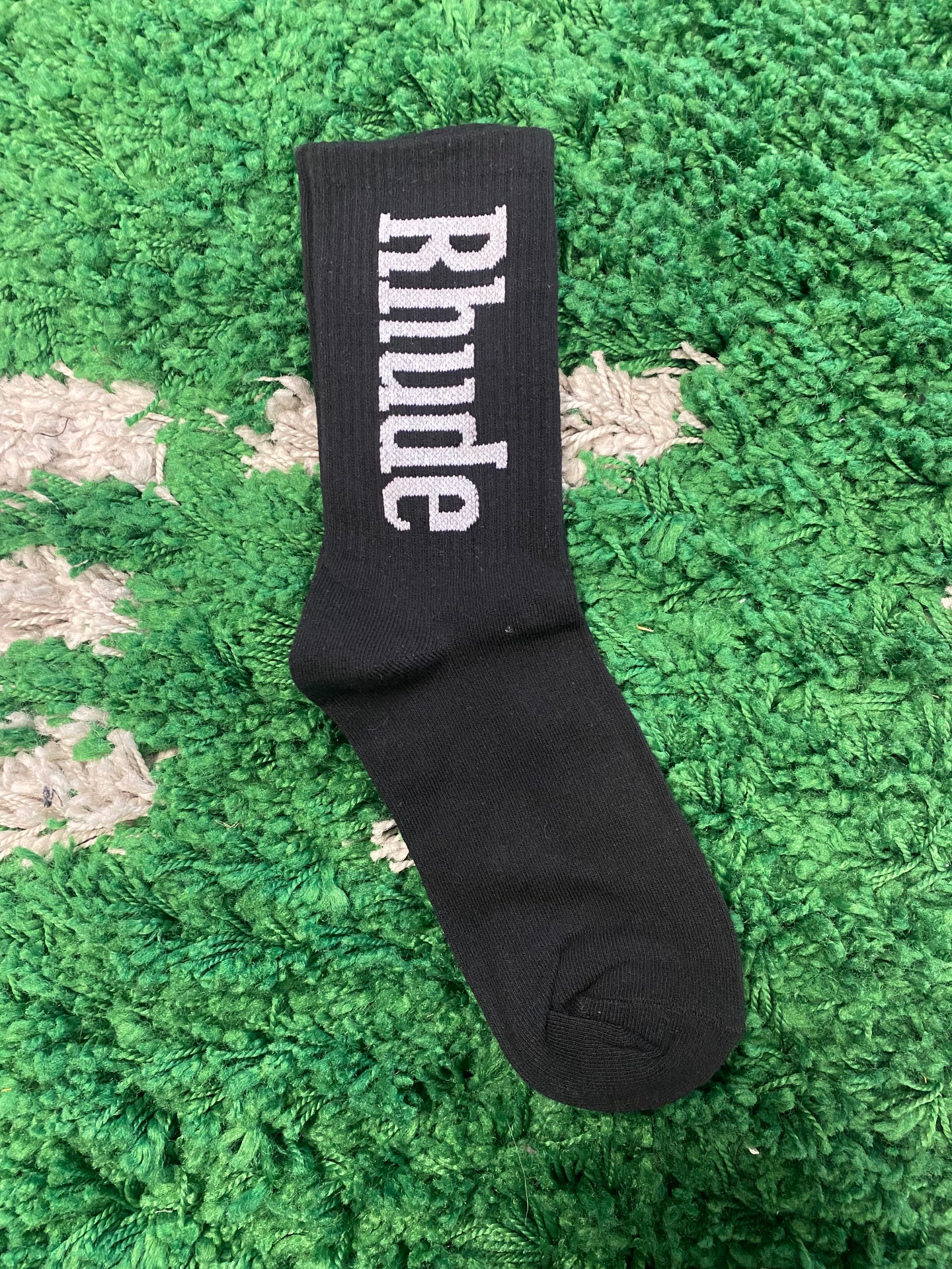 Rhude Socks - Black/White