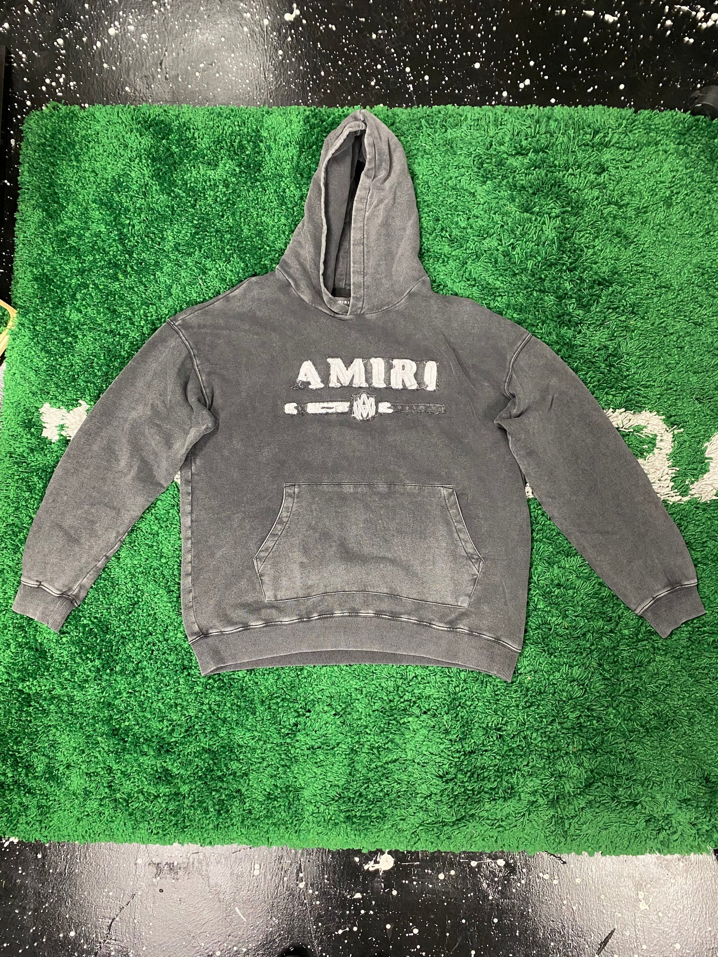 Amiri Faded Hoodie - Grey