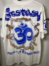 Load image into Gallery viewer, Hellstar ‘Yoga’ Graphic Shirt - Cream/Blue
